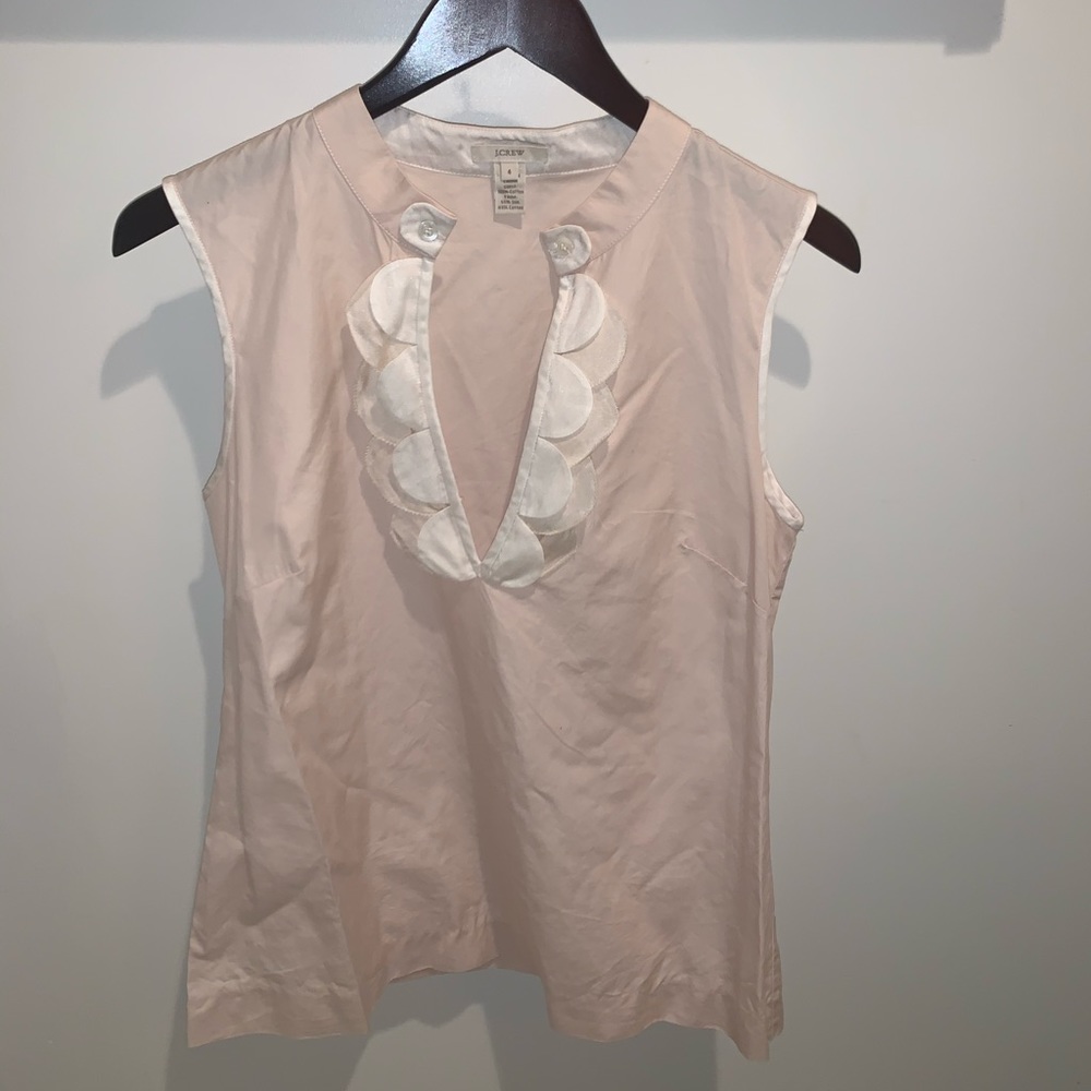 Pink J. Crew Blouse